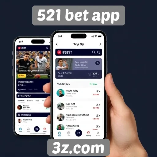 Interface e usabilidade do 521 bet app